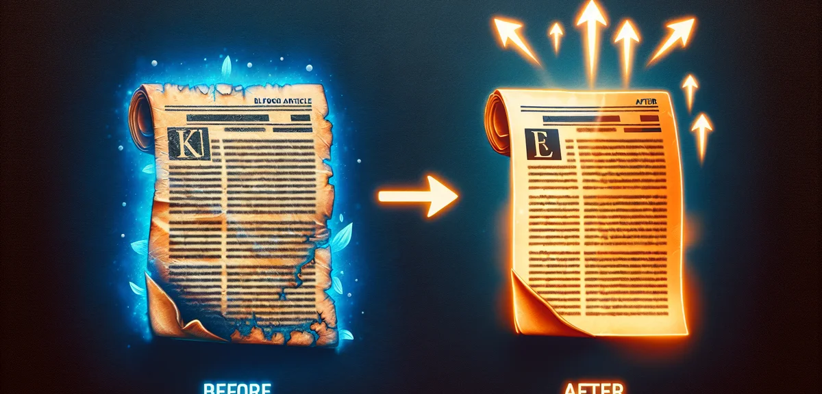 ブログ記事のリライトで検索順位を上げる方法