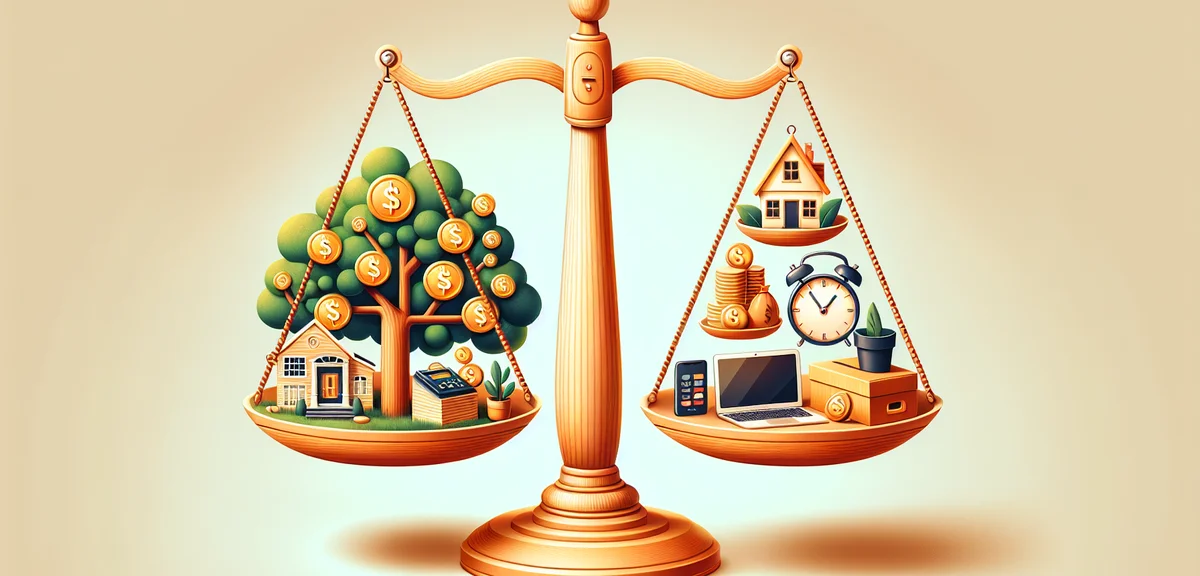 不労所得と副業の違いとは？メリット比較